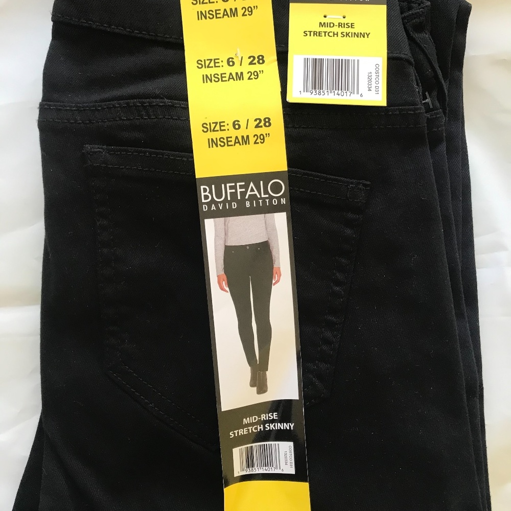 Buffalo D.B Women's Mid Rise Stretch Skinny Jeggin